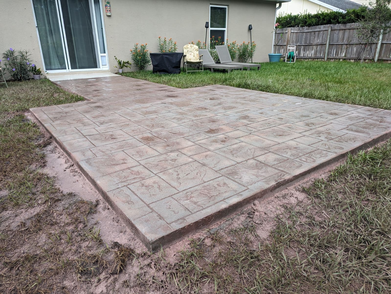 Stamped Concrete Patio