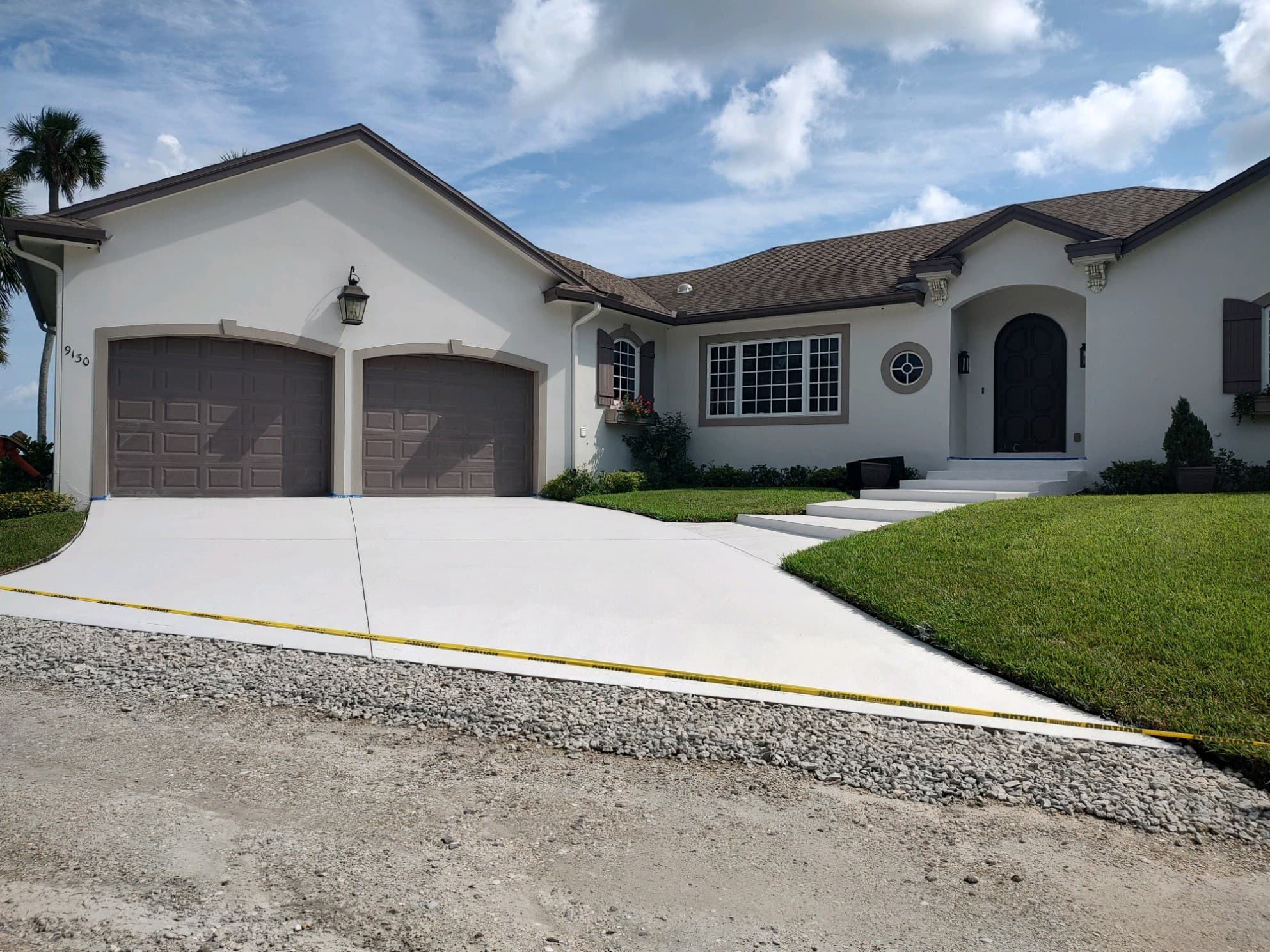 Driveway & Front Steps