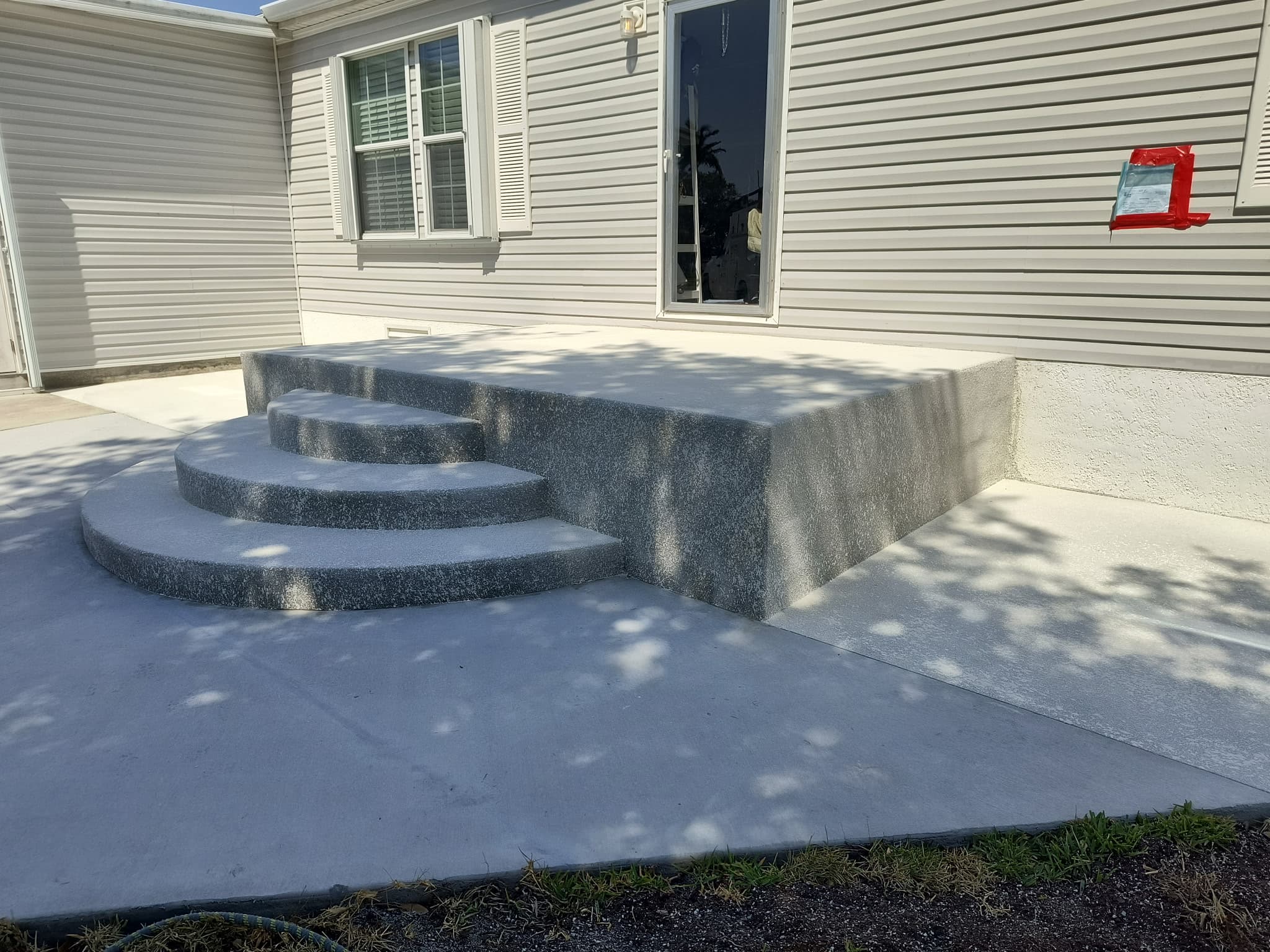 Patio Steps & Landing