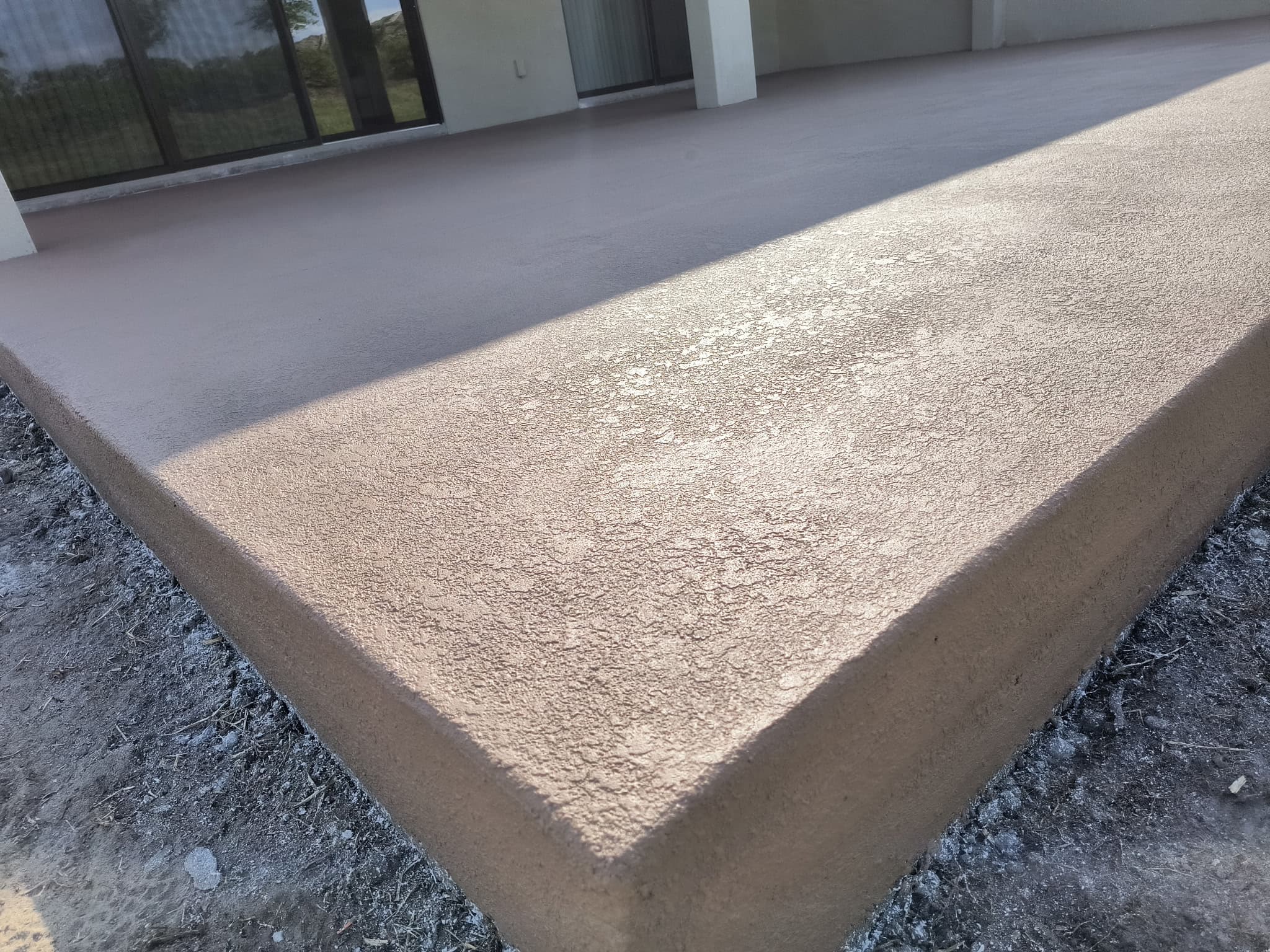 Textured Concrete Finish