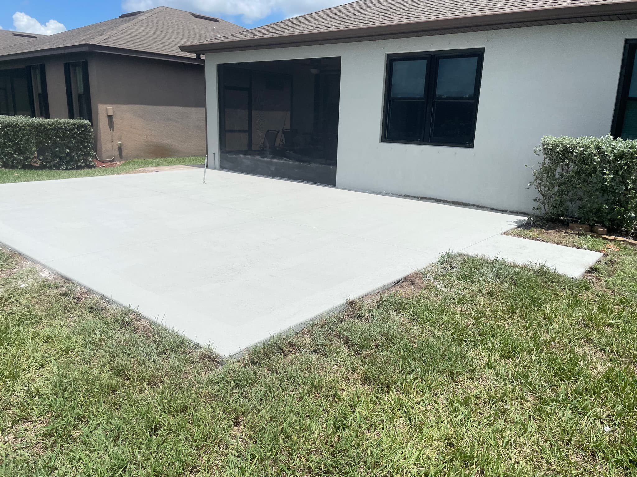 Concrete Patio