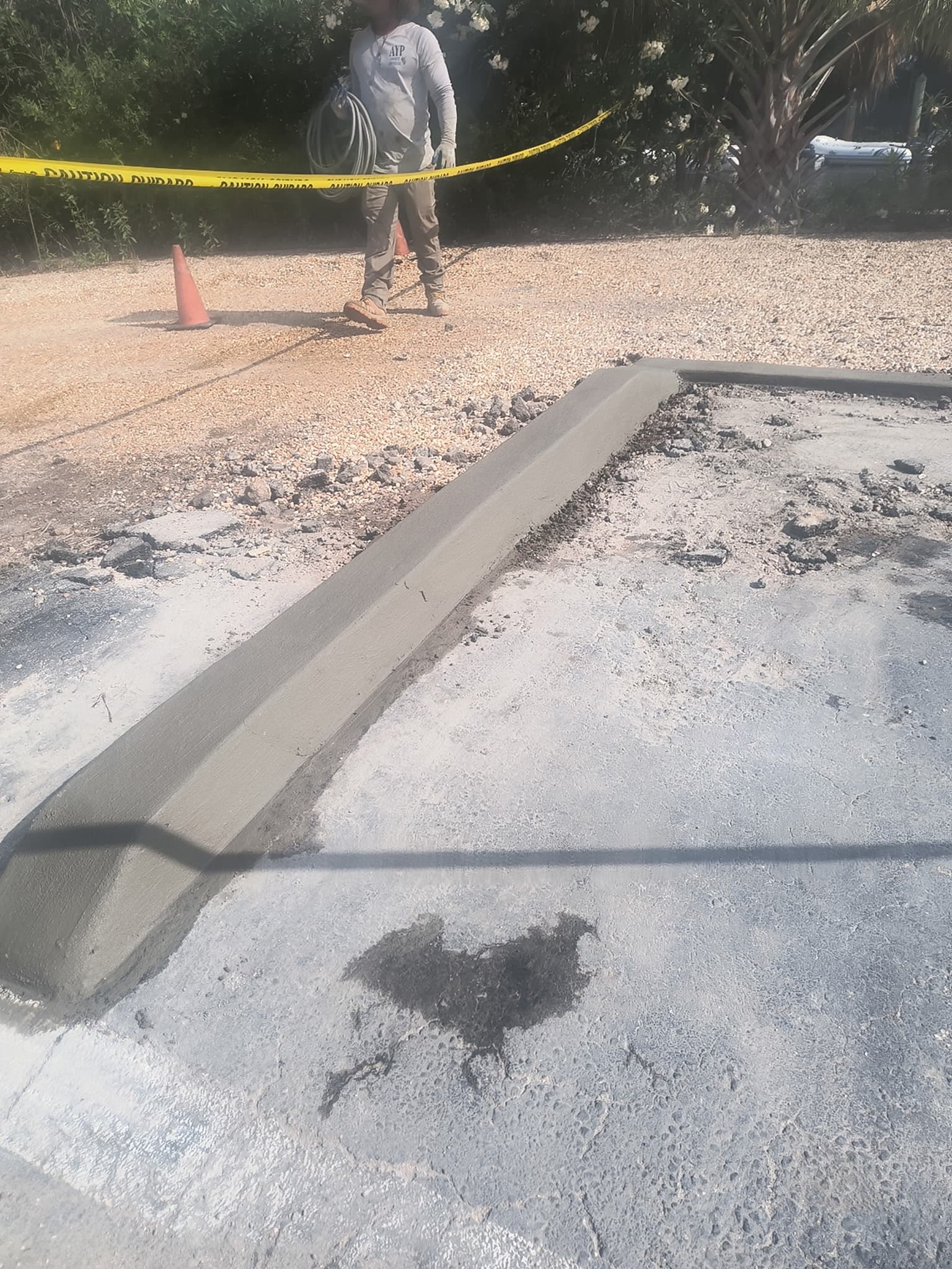 Curb & Stem Wall Pour